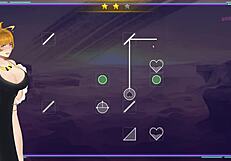 i'm hunting milfs in this cartoon game where saturn gets horny on the table