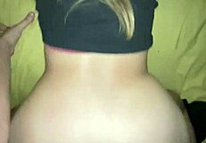 18 year old girl FUCKED HARD in DOGGY STYLE after college