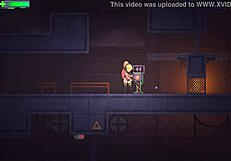 zetria fucks alien monster cock in hentai game ep 1