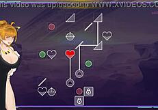 i'm hunting milfs in this cartoon game where saturn gets horny on the table