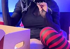 Naughty Mavis, what did you find in that toy box for your cosplay fun?