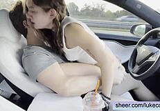 Italian Milf Flashes Wet Pussy in Bikini