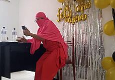 Indian Babe's Birthday Bash: Dry, Dark Pussy Craving Wet Fun
