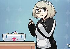 Stuffy bunny's group party with monster cocks in anime hd