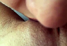my lesbian best friend sucks my giant clit and makes me cum over and over