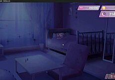 Living with step sister when parents not at home