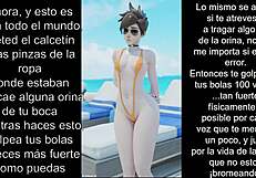 Tracer Overwatch Femdom Joi Commands!