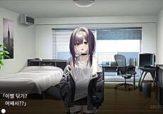 playing dead end city blues hypnosis in anime style