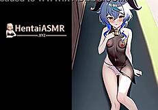 Is this blue-haired hentai slut casting spells on you?