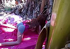 Stretching Her Tight Pussy With Toy!