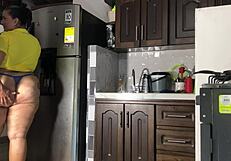 Hey, watch this Argentino banging a Colombian hard in homemade action!