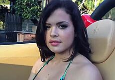 In this story, hot lesbians engage in bisexual pleasuring with anal creampie