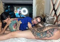 My best friend sucks my boyfriend's dick during movie night!