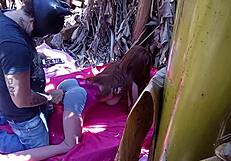 Stretching Her Tight Pussy With Toy!