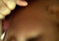 काली मिल्फ काला लंड गले तक चूसती!