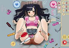 my jazzy lolly crush in the cartoon anime world