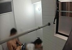 Spying on Spanish Teacher Banging Her Lover in Public Bathroom!