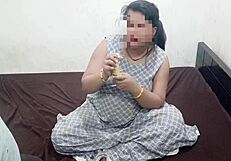 Hey, Devar slipped sister-in-law her fave banana for some hot doggy action! 🍌