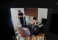 Blind date turns rough on hidden spycam at creep's place