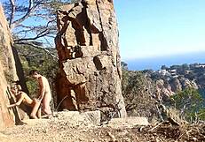 Hot Couple Outdoor Sex In The Middle Of A Path Amateur