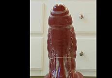 xl flint and sleipnir used with a condom for intense monster action. Perfect fit for wild rides.