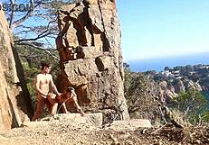 Hot Couple Outdoor Sex In The Middle Of A Path Amateur