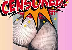 I watch Megan Fire's real striptease on sheer