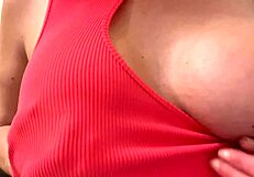 Clothespins on Nipples and Spitting Over My Big Pierced Boobs!