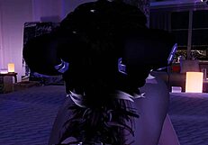 handjob and sucking by femboy shemale