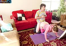 hey, wanna watch my pregnant stepsister get fucked in living room?