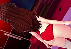 My girlfriend loves giving handjobs at the love hotel uncensored