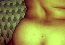 Dominican bbw screams during homemade anal on all fours