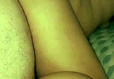 Dominican bbw screams during homemade anal on all fours