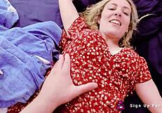 horny babes candy and mya get banged by one guy!