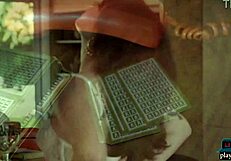 Wow, sexy milf Kenna Vanessa strips naked from lingerie and stockings!