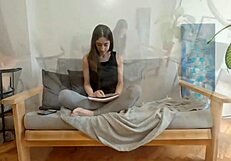 Horny College Student Craves to Bang Her Study Buddy in Hot POV