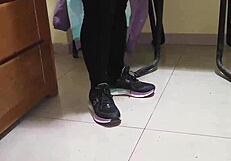 Fucking The Sexy Maid Prostitute With Big Ass Creampie