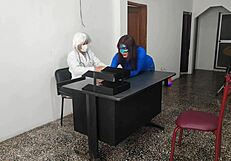 Doctor Bangs Secretary Sensually on Desk at Work