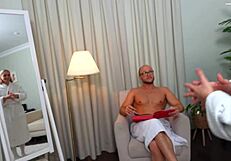 NERD GIRL WANTS SEX TOO WHY DOESNT SHE FUCK HER OWN STEPFATHER. SHE GETS FUCKED WITH MONSTER COCK AND FACIAL CUMSHOT BY DADDY.