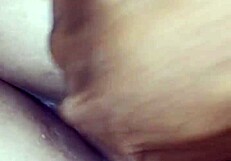 Indonesian Babe Bent Over for Wild Pounding, Nearly Caught by Husband