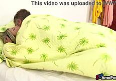 Blonde Teen Stepdaughter Fucked Without Condom While Wife Is Home