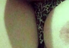 Dirty talking stepmom gets hot during the bath time