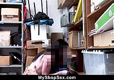 athena rayne got caught and humiliated by mall guard for freedom in hidden cam footage