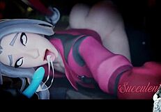 mai and nemia fuck haruka hard from behind