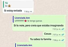 My stepmom got aroused chatting online with strangers