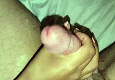 A latina couple with small tits gets wet and cums on ass