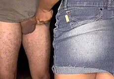 heavy rain trapped my step cousin, i ate her ass hard while she moaned