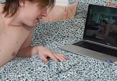 Vika and Hanna Wear Pantyhose to Satisfy Kens Pantyhose Fetish in FFM Threesome