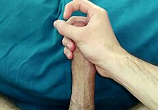 Pre New 3 Masturbation And Cum On Bed With Huge Young 18+ Orgasm Amateurs Solo Massage Homemade