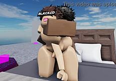 यो ब्लैक्ड फेम्बॉय की सिसी गांड को बीबीसी ने गीली चुदाई दी 😈